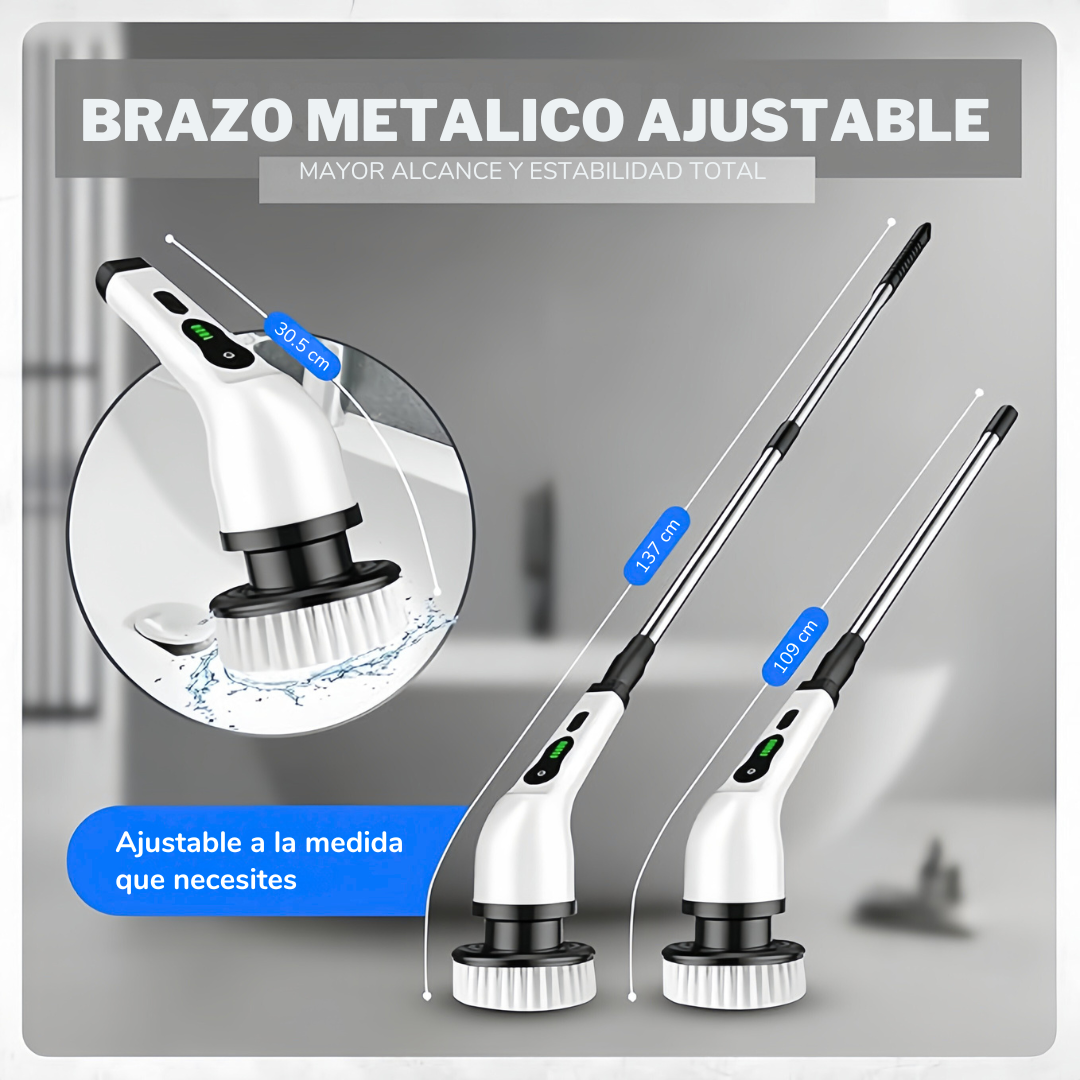 PowerBrush™ 9X Pro – Cepillo Eléctrico Multiusos 9 en 1