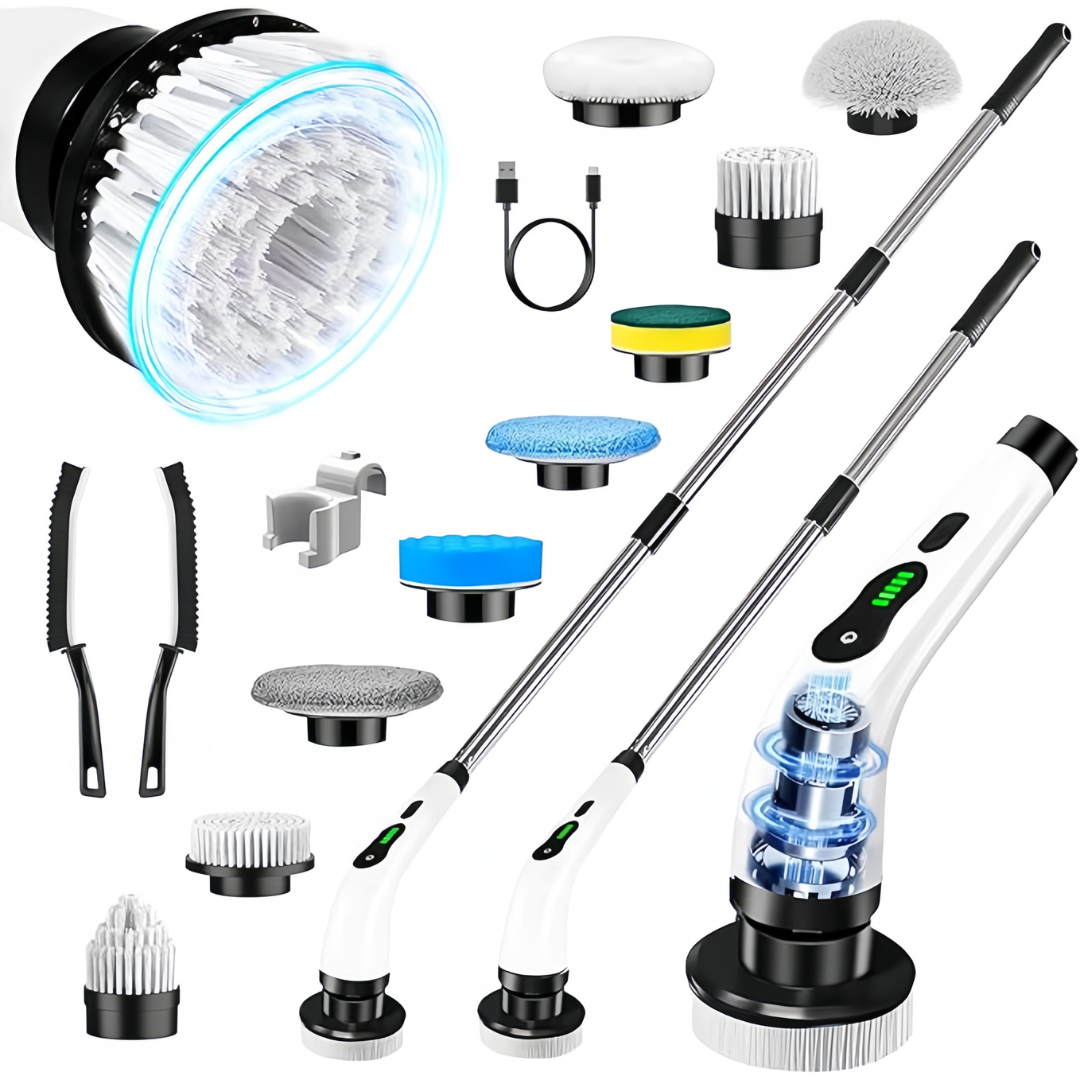 PowerBrush™ 9X Pro – Cepillo Eléctrico Multiusos 9 en 1