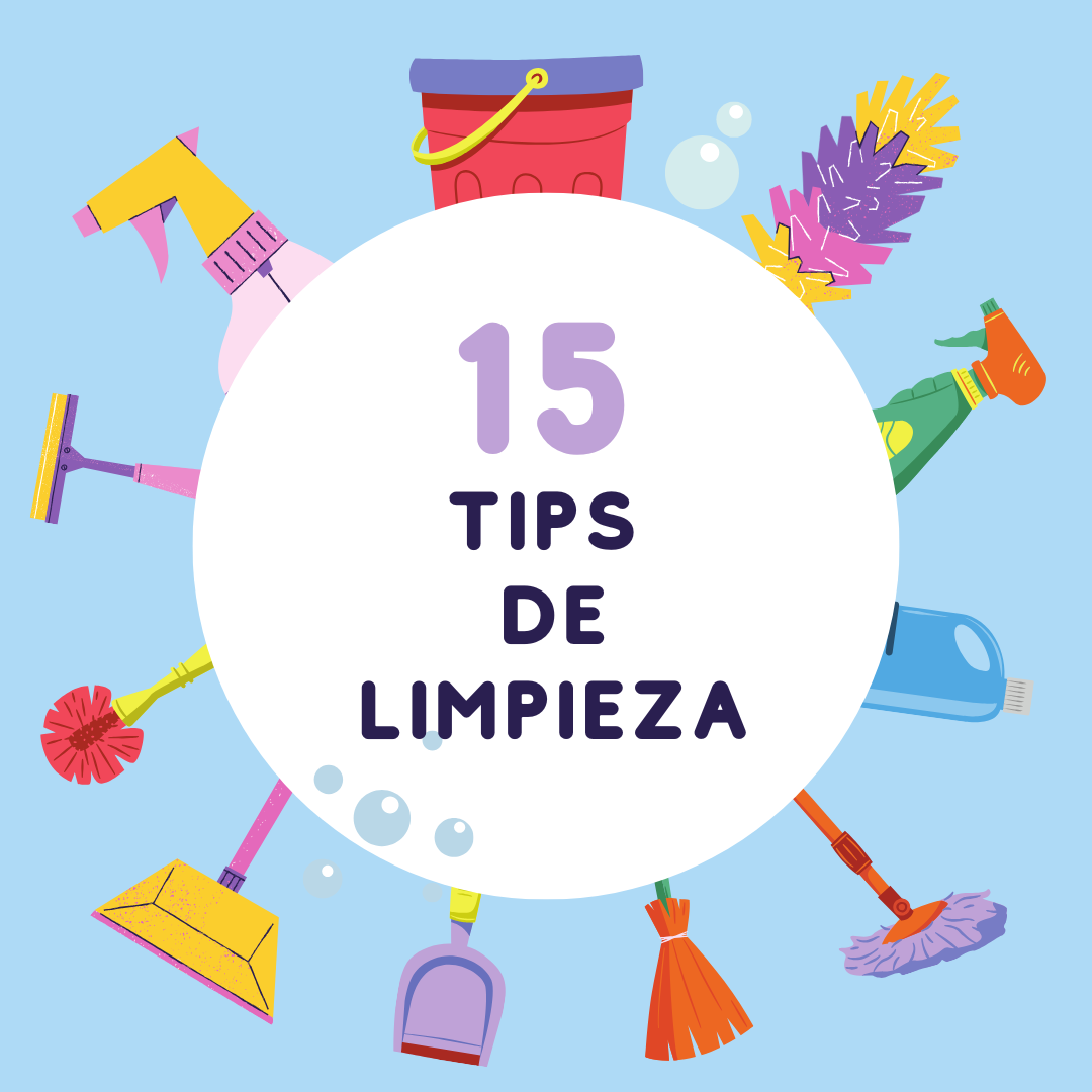 🧼 15 Tips para una Limpieza Fácil y Eficiente en Casa