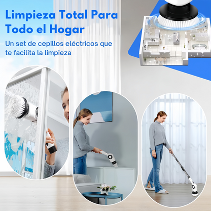 PowerBrush™ 9X Pro – Cepillo Eléctrico Multiusos 9 en 1