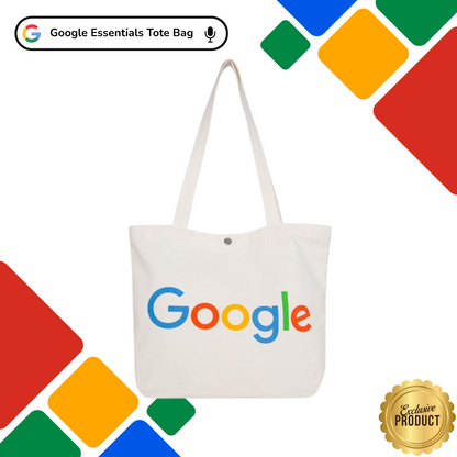 Google Essentials™ Bolsa Canva Tote – Edición Dino Chrome