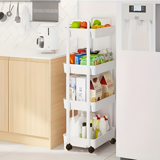StyleRack® – Estante Multiuso de 4 Niveles