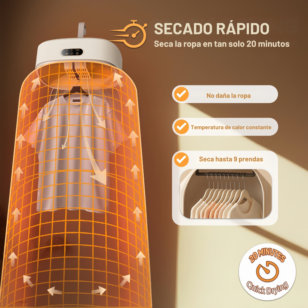 DryBox Pro® – Secadora de Ropa Portátil & Plegable