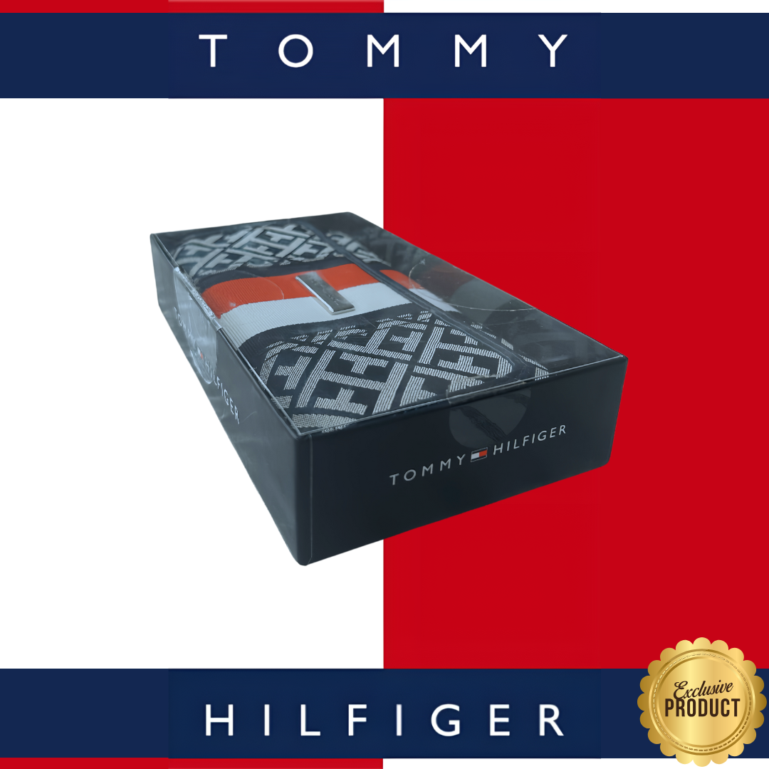 Tommy Hilfiger Classic Continental Wallet – Navy, White & Red